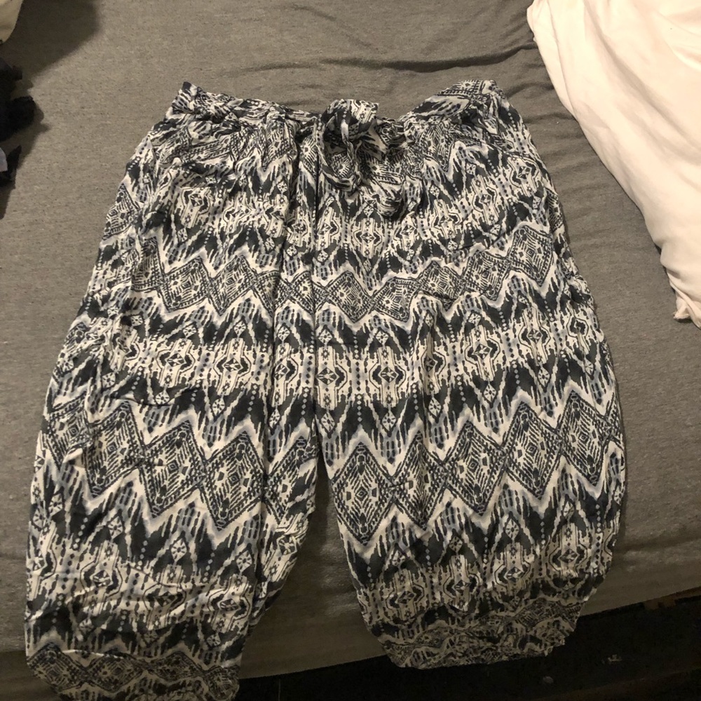 High waisted “beach” pant